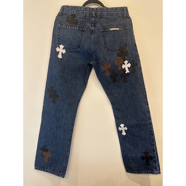 Chrome Hearts - クロムハーツ クロスパッチデニム 32inchの通販 Chrome Hearts - クロムハーツ クロスパッチデニム 32inchの通販