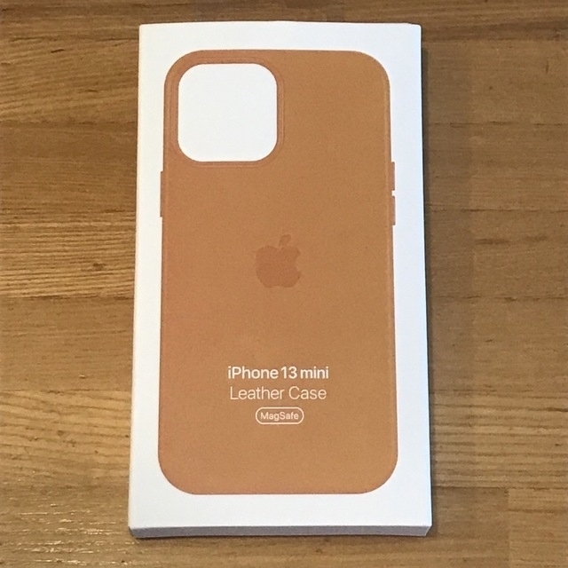 Iphone13 Miniレザーケース Magsafe対応 ゴールデンブラウン エンタメ/ホビーのエンタメ その他(その他)の商品写真