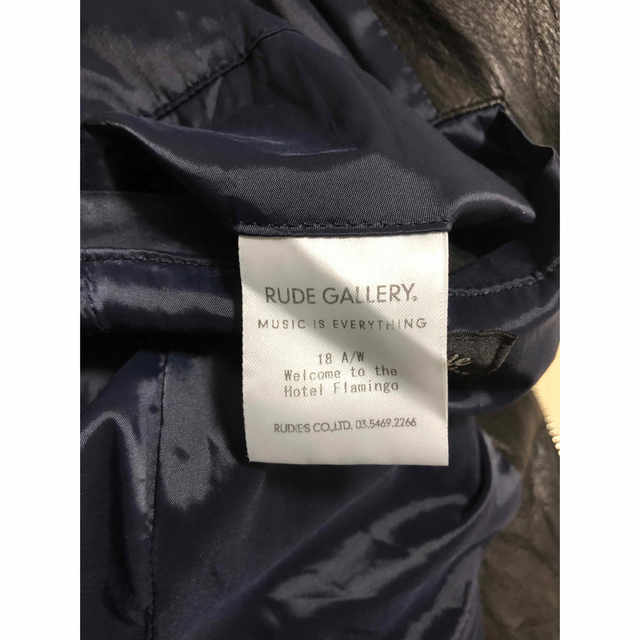 RUDE GALLERY - ルードギャラリー ライダースジャケットの通販 by