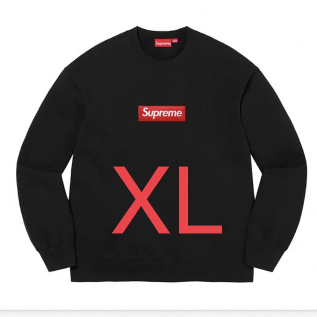 Supreme Box Logo Crewneck シュプリームボックスロゴXL