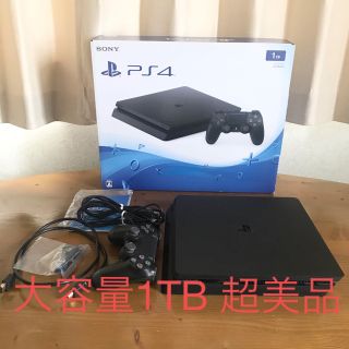 超美品◾️大容量1TB PlayStation4 Slim◾️全同封物揃い