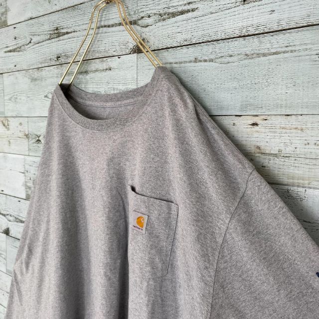 carhartt(カーハート)のcarhartt　カーハート　メンズ　長袖Tシャツ　ビッグサイズ　4XL a4p メンズのトップス(Tシャツ/カットソー(七分/長袖))の商品写真