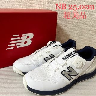 ニューバランス(New Balance)の【かなり美品】ニューバランスゴルフシューズ 25.0cm(シューズ)