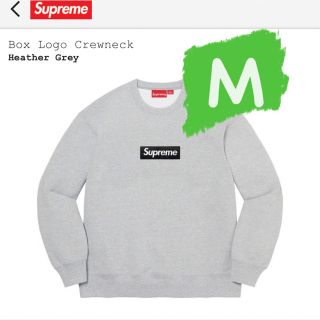 シュプリーム(Supreme)のSupreme Box Logo Crewneck "Heather Grey"(トレーナー/スウェット)