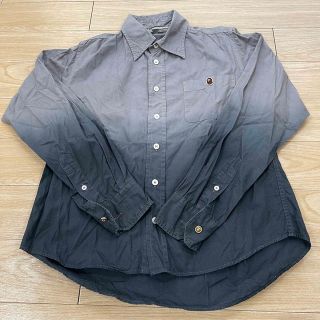 A BATHING APE - A BATHING APE ボタンダウン半袖シャツの通販 by ...