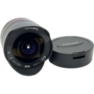 ★良品★魚眼レンズ★ SAMYANG 8m f2.8 FISHEYE II(レンズ(単焦点))