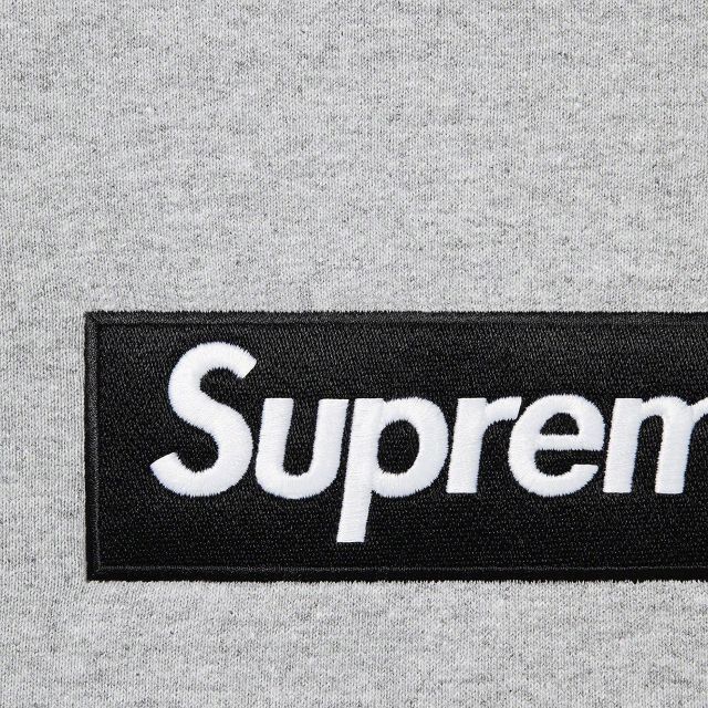 Supreme Box Logo Crewneck Grey Large