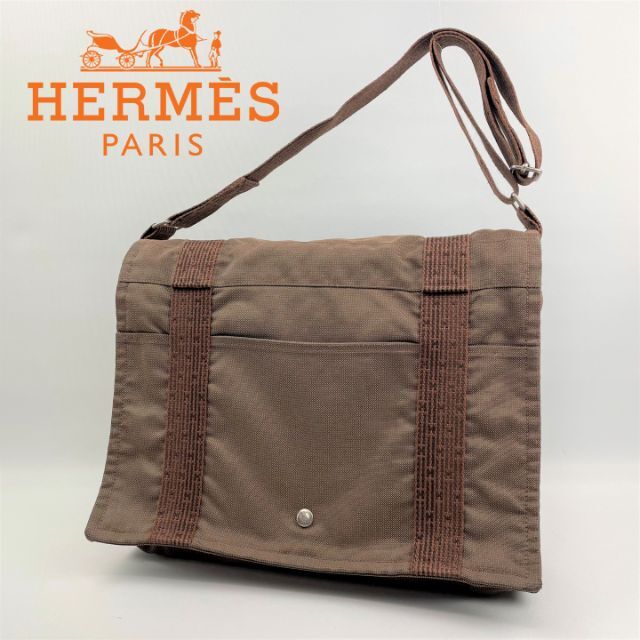 ショルダーバッグ □エルメス・HERMES□エールラインバサスMM
