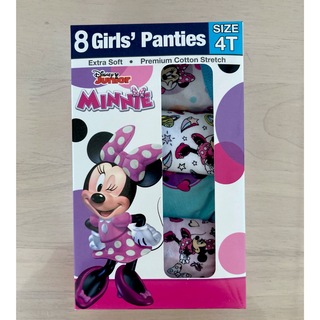 ディズニー(Disney)のコストコ　女の子パンツ　ミニー　4枚セット(下着)