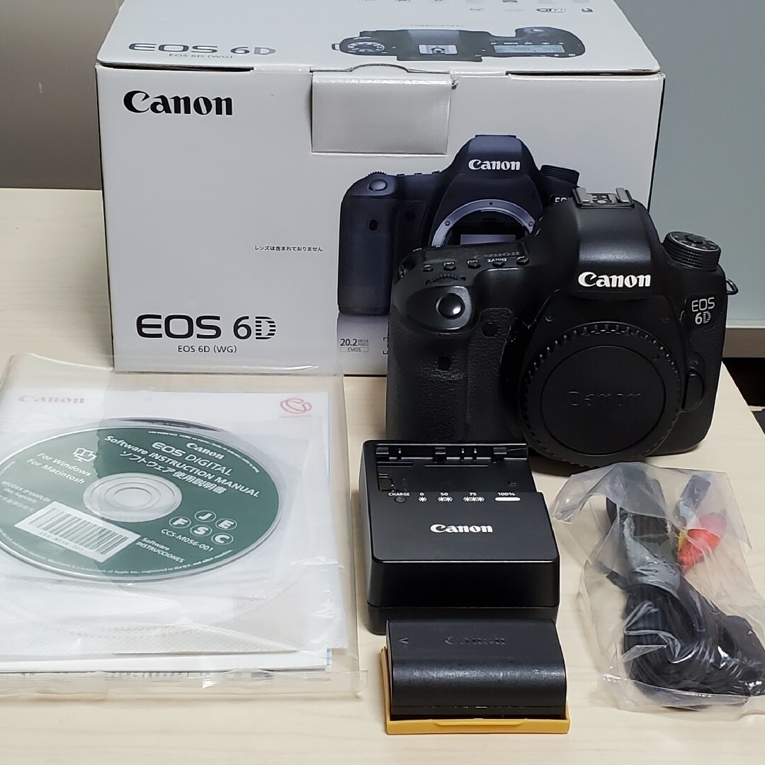 Canon EOS 6D ボディ フルサイズ 一眼レフ 約47,300ショット