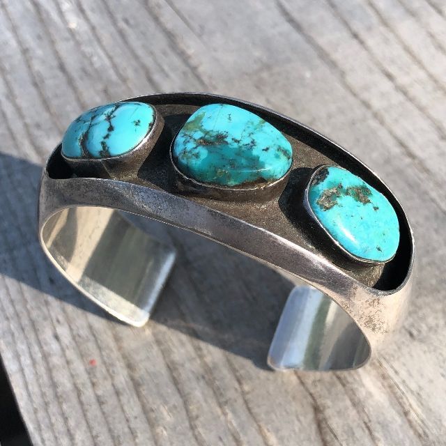 INDIAN JEWELRY - Arturo Rivera ターコイズバングル インディアン