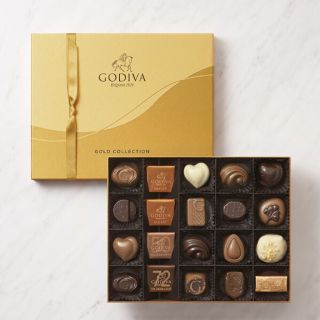 ゴディバ(GODIVA)のGODIVA ゴディバ　チョコレート　サックゴールドコレクション20粒入(菓子/デザート)