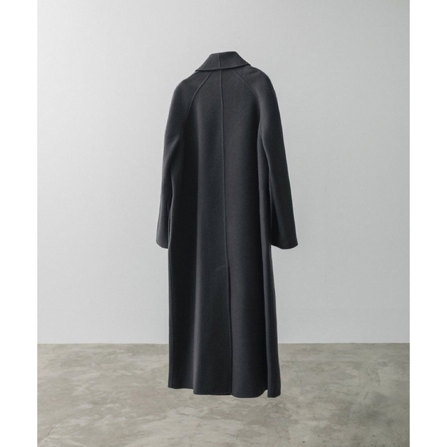 リドム　Super 140s SHAWL COLLAR CAPE COAT