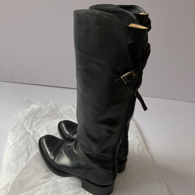 ☆SARTORE サルトル☆ジョッキーブーツ☆バックベルト☆黒☆36☆ | wic