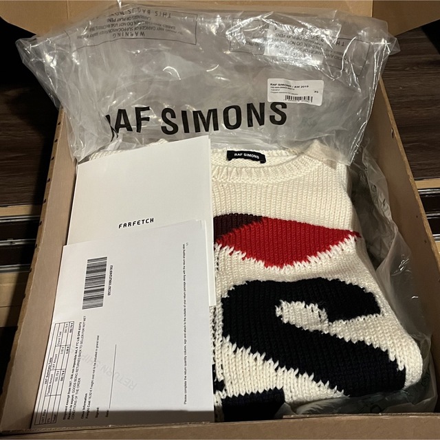 RAF SIMONS(ラフシモンズ)のラフシモンズ　ニット　正規品(証明書あり) メンズのトップス(ニット/セーター)の商品写真