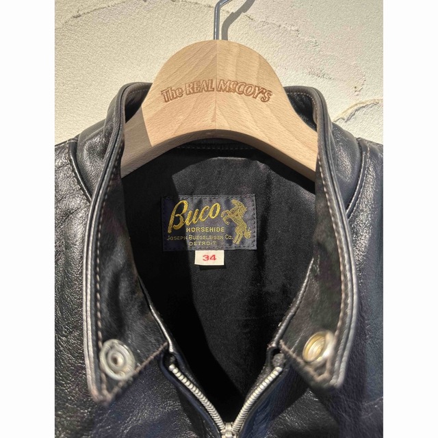 THE REAL McCOY'S(ザリアルマッコイズ)のBUCO J-100 JACKET 極美品 メンズのジャケット/アウター(ライダースジャケット)の商品写真