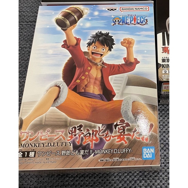 ONE PIECE(ワンピース)のワンピース　ルフィ　フィギュア エンタメ/ホビーのフィギュア(アニメ/ゲーム)の商品写真