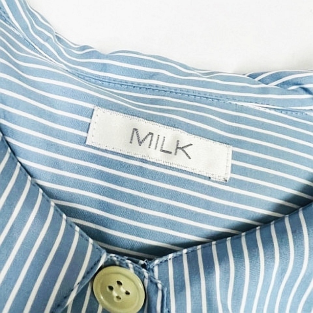 MILK - MILK CROWN Dress ブラウス ロング ワンピースシャツの通販 by