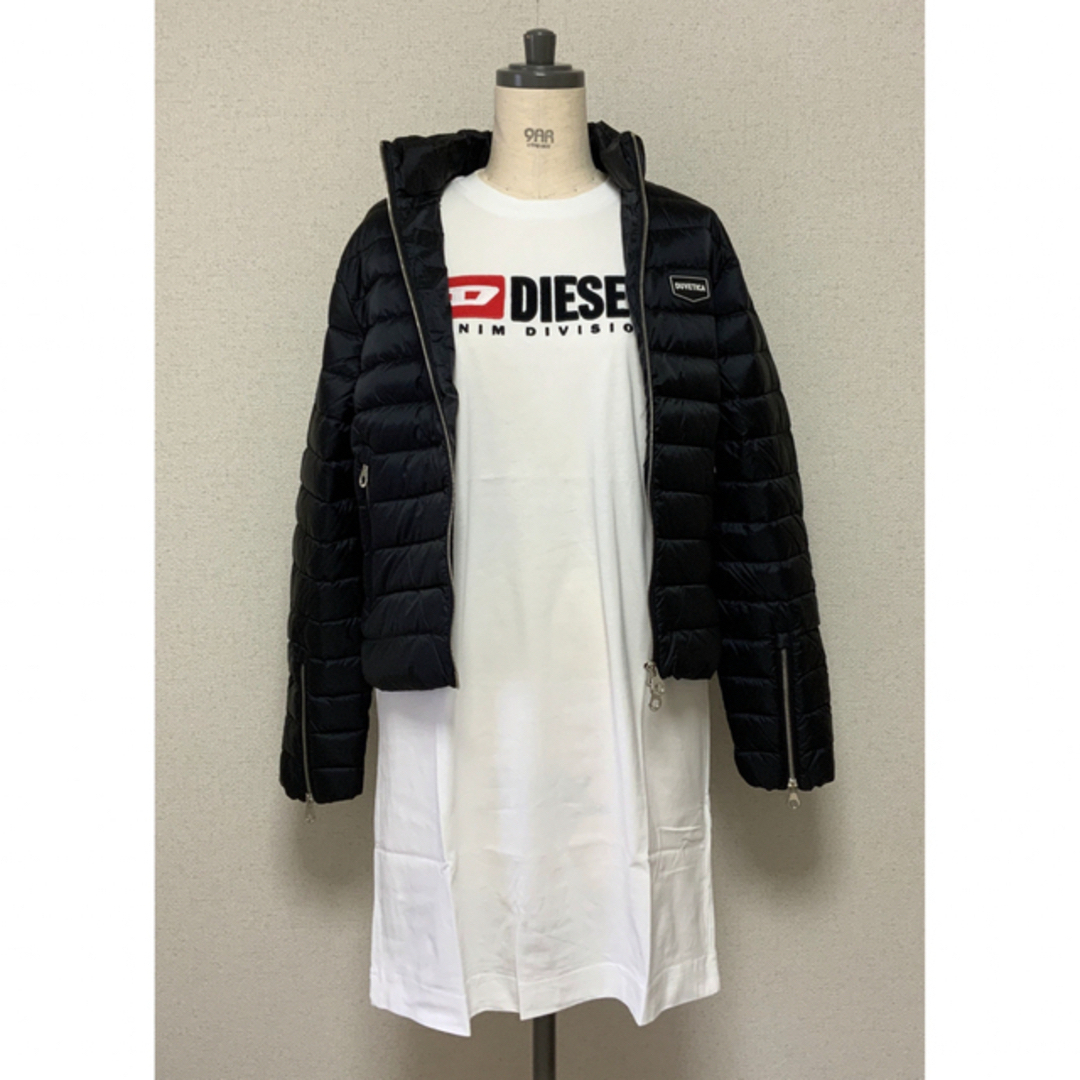 洗練されたデザイン DIESEL ワンピース D-EGOR-DIV ホワイト S