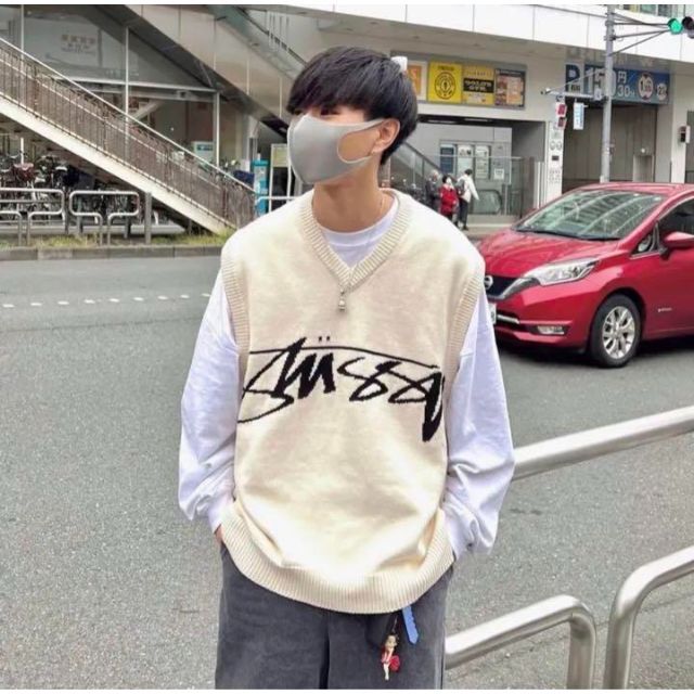 クーポン利用で1000円OFF STUSSY ニットベスト ベスト - crumiller.com