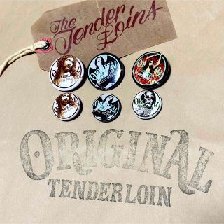 TENDERLOIN   希少品！ TENDERLOIN ピン バッジ バッチ アソート JC WH