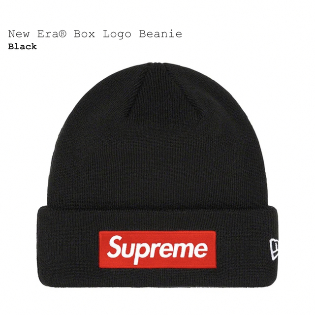 Supreme New Era Box Logo Beanieメンズ