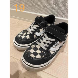 ヴァンズ(VANS)のVANS 19cm チェッカーフラグ オールドスクール バンズ(スニーカー)