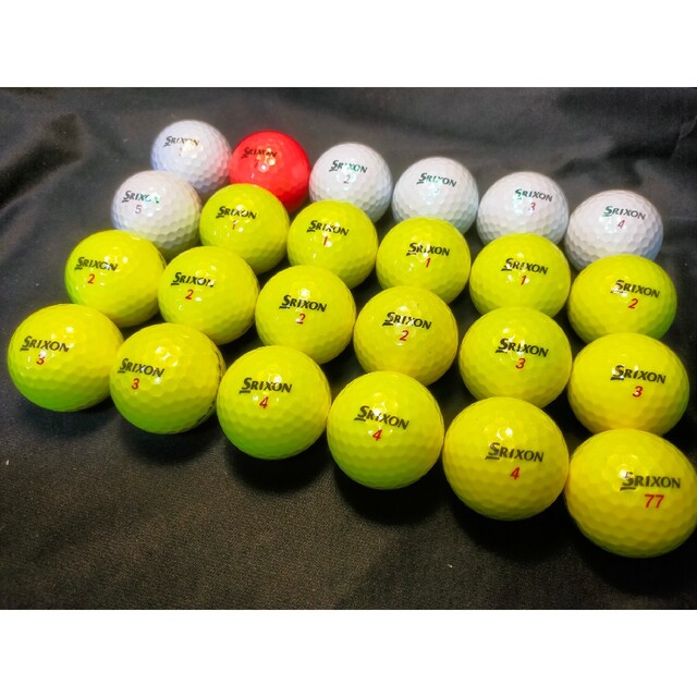 Srixon(スリクソン)の【美品】Z-STAR XV 24球 スリクソン ロストボール ゴルフボール スポーツ/アウトドアのゴルフ(その他)の商品写真