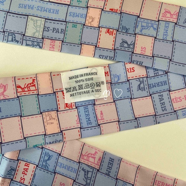 品多く ご専用☆HERMES リボン柄 エルメス ボルデュックチェック