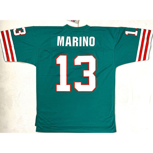 MITCHELL & NESS(ミッチェルアンドネス)のNFLJersey Miami Dolphins 1990 Dan Marino スポーツ/アウトドアのスポーツ/アウトドア その他(アメリカンフットボール)の商品写真