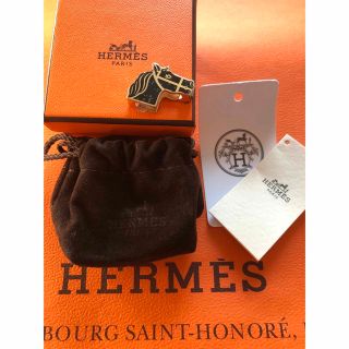 エルメス(Hermes)の新品　エルメス　ツイリー  リング　カドリージュ　馬　ウマ(チャーム)