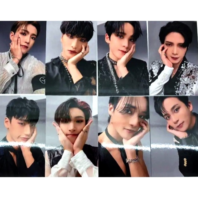 ATEEZ PARADIGM JAPAN トレカ FC盤 特典 コンプ 8種 ④ K-POP/アジア