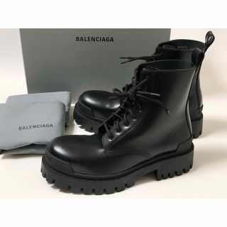 Balenciaga - 《 Balenciaga 》Strike Lace-up Boots 40の通販 by