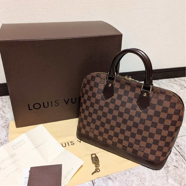素晴らしい外見 LOUIS VUITTON 超美品☆ルイヴィトン☆アルマ☆ダミエ