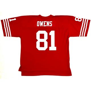 ミッチェルアンドネス(MITCHELL & NESS)のNFL Owens SF 49ers 2002 Jersey(アメリカンフットボール)