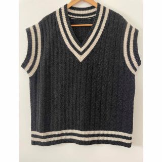 nest Robe - garugaru1969様【美品】nestrobeラムウールニットチルデン