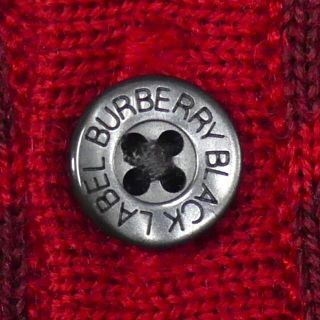 BURBERRY BLACK LABEL - 廃盤 バーバリー セーター ニット L メンズ 赤