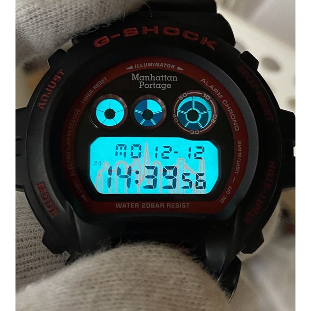 G-SHOCK(ジーショック)のコラボ/G-SHOCK/マンハッタンポーテージ/限定/DW-6900/時計/別注 メンズの時計(腕時計(デジタル))の商品写真