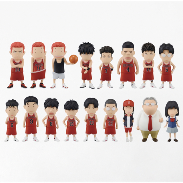 SLAM DUNK FIGURE  COLLECTION -湘北SET-全17種