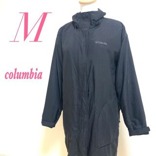 コロンビア(Columbia)のColumbiaコロンビア ロングコート スタンドネック  ロゴ(ロングコート)