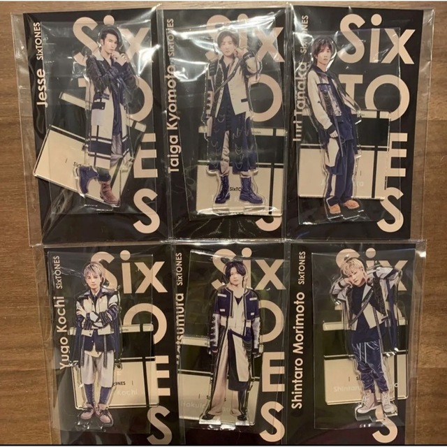 ★新品未開封★SixTONES アクスタFest コンプリート 全員セット