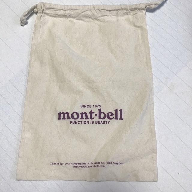 mont bell(モンベル)のmont-bell ラッピング袋 レディースのバッグ(ショップ袋)の商品写真