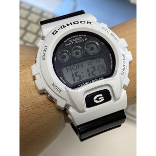 G-SHOCK - G-SHOCK/GW-6900/電波/ソーラー/ホワイト/三つ目/ブラック ...