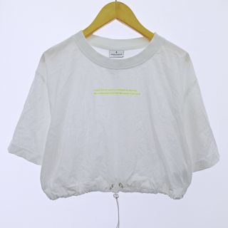 マルセロブロン(MARCELO BURLON)のマルセロバーロン マルセロブロン Tシャツ カットソー ちびT 半袖 白 S(Tシャツ(半袖/袖なし))