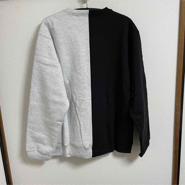 supreme split crewneck sweatshirt XL