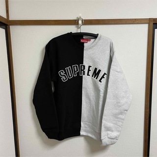 シュプリーム(Supreme)のsupreme split crewneck sweatshirt XL(スウェット)