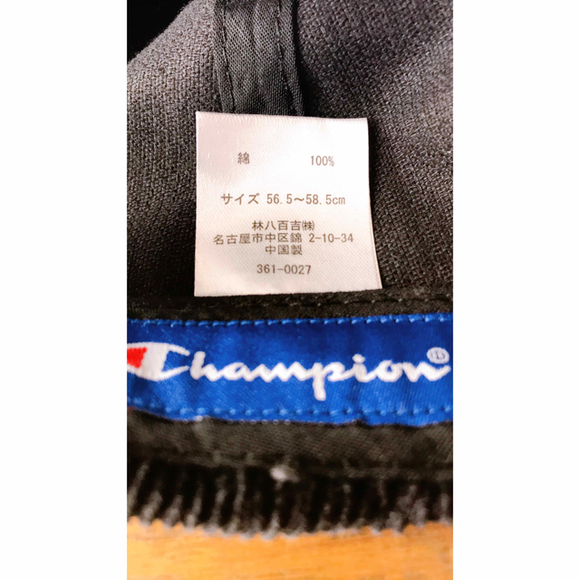 Champion(チャンピオン)のチャンピオン　キャップ　黒 レディースの帽子(キャップ)の商品写真