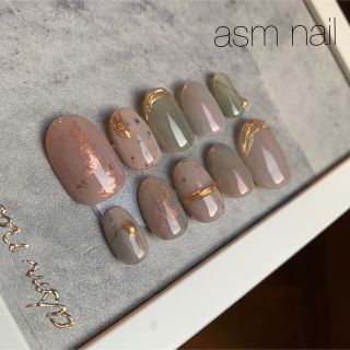 ネイルチップ ジェルネイル  asmnail コスメ/美容のネイル(つけ爪/ネイルチップ)の商品写真