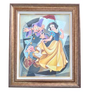 Disney - 絵画 ディズニー 白雪姫 Three for the Danceの通販 by