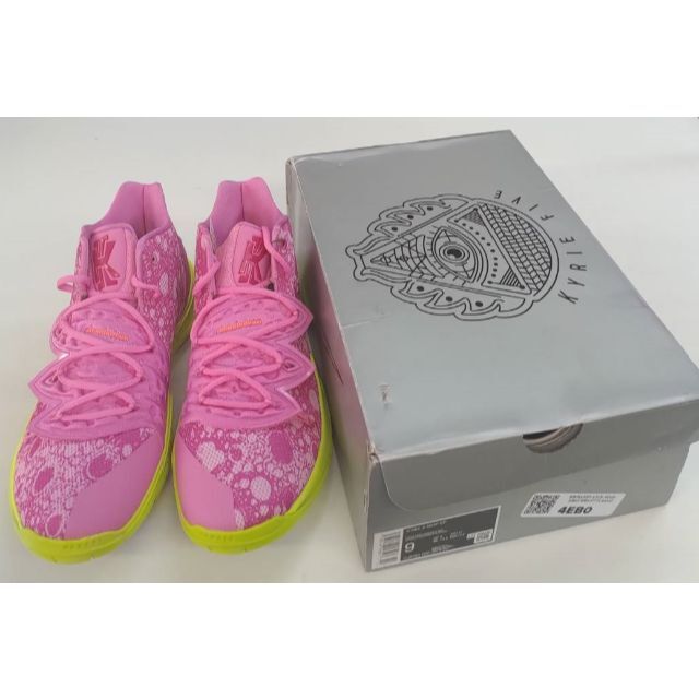 NIKE - 新品 ナイキ カイリー5 スポンジボブ 27.0cmの通販 by NIKE - 新品 ナイキ カイリー5 スポンジボブ 27.0cmの通販 by
